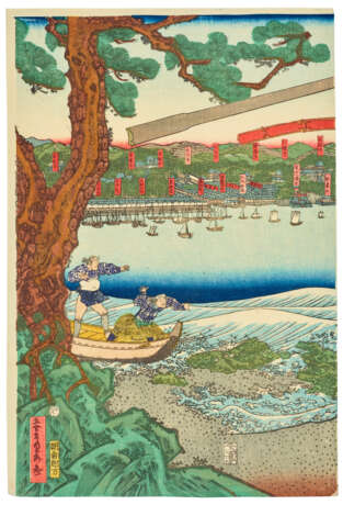 UTAGAWA KUNISADA (1786-1864) - фото 3