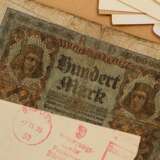 Konvolut Banknoten mit u.a. Notgeld, - photo 3