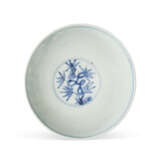 A BLUE AND WHITE `SHOU' STEM CUP - photo 3