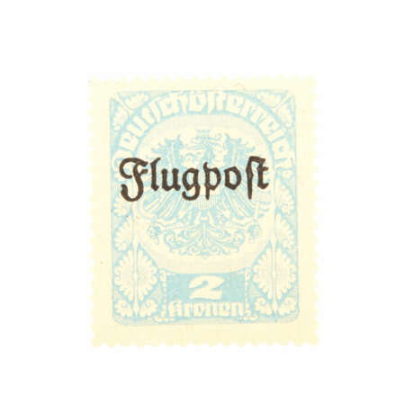 Österreich - 1922, "Flugpost" auf 2 Kr., nicht ausgegeben, - Foto 1