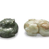 TWO JADE ANIMAL CARVINGS - photo 2