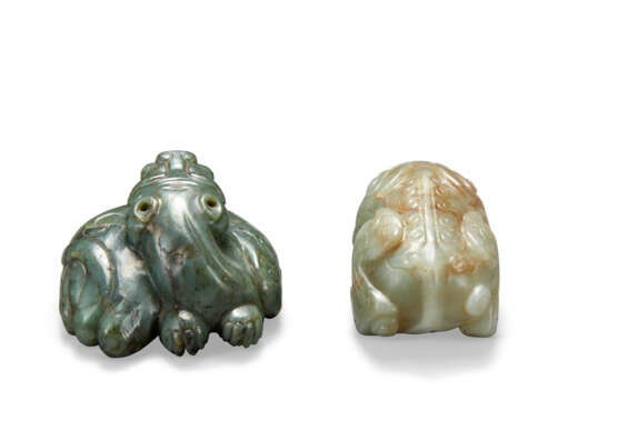 TWO JADE ANIMAL CARVINGS - фото 3