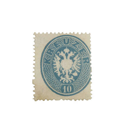 Österreich 1863 – Freimarkenausgabe Mi.Nr. 27a, - фото 2