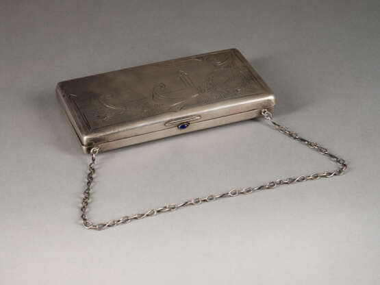 A SILVER LADY'S PURSE Russian, Moscow, Petr Petrovitch P - Foto 1