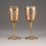 A PAIR OF GOBLETS WITH PORTRAITS OF THE ROMANOV FAMILY R - photo 2