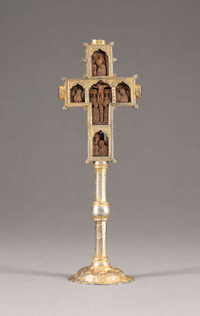A DATED SILVER-MOUNTED CRUCIFIX Mount Athos, dated 1771 - photo 1