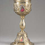 A VERY FINE SILVER-GILT AND ENAMEL CHALICE Russian, Mosc - photo 2