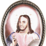 A COLLECTION OF SIX ENAMEL ICONS (FINIFTI) SHOWING CHRIS - photo 2