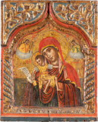A LARGE ICON SHOWING THE MOTHER OF GOD OF KYKKOS Greek,