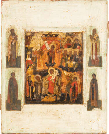 A SMALL ICON SHOWING THE PROTECTING VEIL OF THE MOTHER O - photo 1