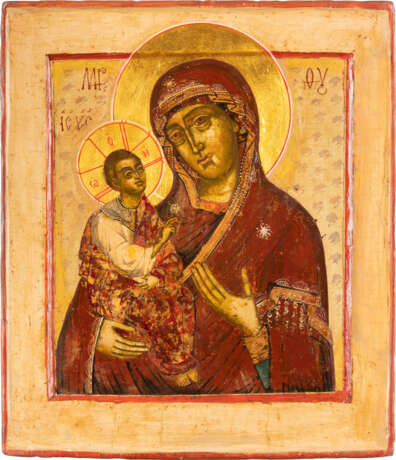 A RARE ICON SHOWING THE GREBNEVSKAYA MOTHER OF GOD Russi - photo 1