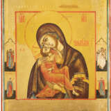 AN ICON SHOWING THE MOTHER OF GOD 'UMILENIE' Russian, Ne - фото 1