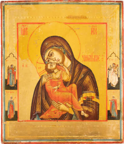 AN ICON SHOWING THE MOTHER OF GOD 'UMILENIE' Russian, Ne - photo 1