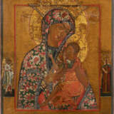A FINE ICON SHOWING THE MOTHER OF GOD 'O VSEPYETAYA MATI - фото 1