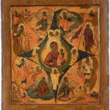 AN ICON SHOWING THE MOTHER OF GOD 'OF THE BURNING BUSH' - Foto 1