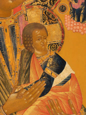 A MONUMENTAL AND VERY FINE ICON SHOWING THE MOTHER OF GO - photo 3