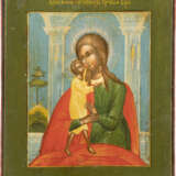 A SMALL ICON SHOWING THE MOTHER OF GOD 'SEEKING OF THE L - фото 1