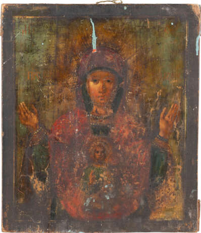 A DOUBLE-SIDED ICON SHOWING ST. NICHOLAS OF MYRA AND THE - фото 2