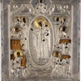 A LARGE AND FINE ICON SHOWING THE MOTHER OF GOD 'JOY TO - фото 1
