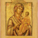 A FINE ICON SHOWING THE IVERSKAYA MOTHER OF GOD Russian, - фото 1