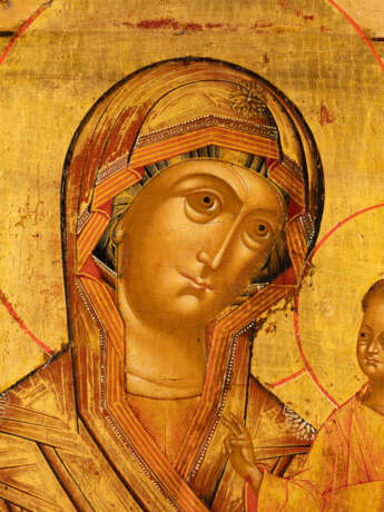 A FINE ICON SHOWING THE IVERSKAYA MOTHER OF GOD Russian, - photo 2