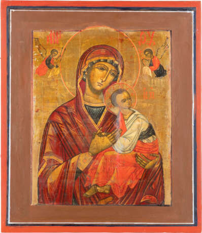 A LARGE ICON SHOWING THE MOTHER OF GOD OF THE PASSION Ru - фото 1