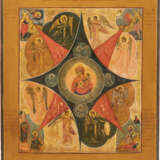 A LARGE ICON SHOWING THE MOTHER OF GOD 'OF THE BURNING B - Foto 1