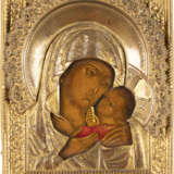 A SMALL ICON SHOWING THE KORSUNSKAYA MOTHER OF GOD WITH - photo 1