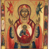 AN ICON SHOWING THE MOTHER OF GOD OF THE SIGN Russian, V - фото 1