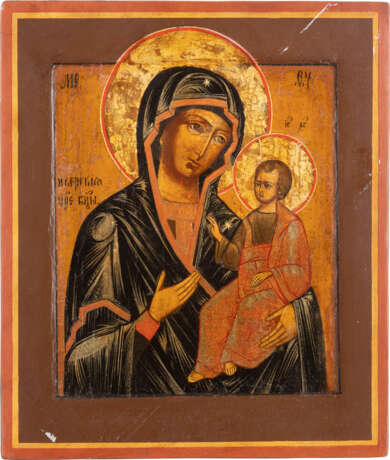 AN ICON SHOWING THE IVERSKAYA MOTHER OF GOD Russian, 19t - Foto 1