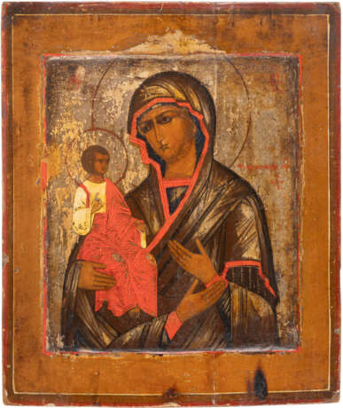 AN ICON SHOWING THE THREE-HANDED MOTHER OF GOD Russian, - фото 1