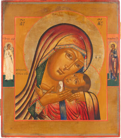 A LARGE ICON SHOWING THE KORSUNSKAYA MOTHER OF GOD Russi - фото 1