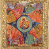 AN ICON SHOWING THE MOTHER OF GOD 'OF THE BURNING BUSH' - photo 1