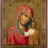 AN ICON SHOWING THE MOTHER OF GOD OF KAZAN Russian, late - photo 1