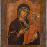 A VERY FINE ICON SHOWING THE IVERSKAYA MOTHER OF GOD WIT - photo 2