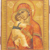 TWO ICONS SHOWING IMAGES OF THE MOTHER OF GOD 2nd half 2 - фото 3