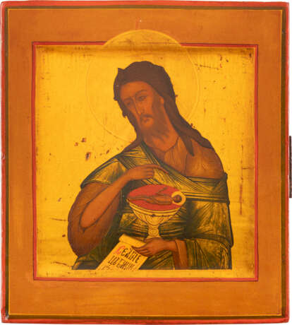 A PAIR OF ICONS FROM A DEISIS SHOWING THE MOTHER OF GOD AND - photo 2