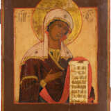 AN ICON SHOWING THE MOTHER OF GOD FROM A DEISIS Russian, ea - фото 1