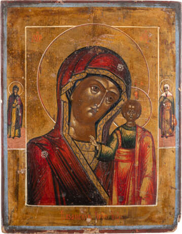 TWO ICONS SHOWING THE KAZANSKAYA MOTHER OF GOD AND ST. JOHN - photo 2
