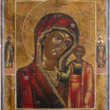 TWO ICONS SHOWING THE KAZANSKAYA MOTHER OF GOD AND ST. JOHN - фото 2