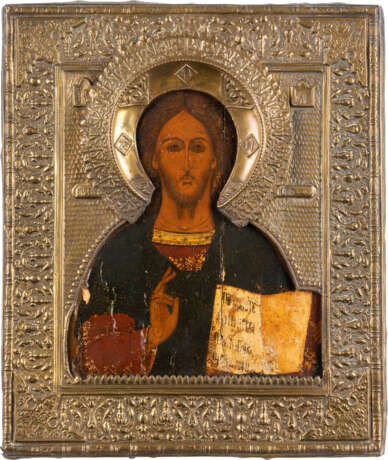 TWO ICONS SHOWING CHRIST PANTOKRATOR Russian, 19th century - фото 2