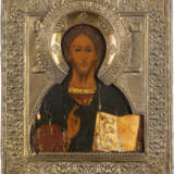 TWO ICONS SHOWING CHRIST PANTOKRATOR Russian, 19th century - photo 2