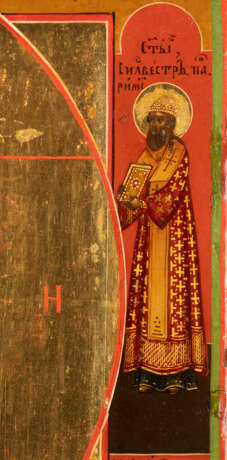 A VERY FINE ICON SHOWING THE SAVIOUR WITH THE FEARSOME EYE - photo 4