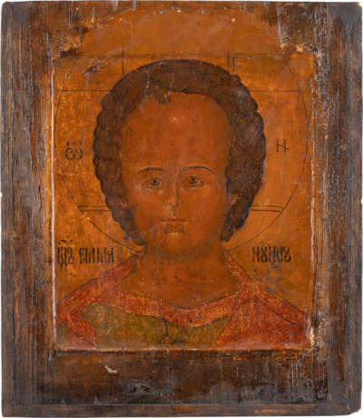 AN ICON SHOWING CHRIST EMMANUEL WITH BASMA Russian, 18th ce - фото 2