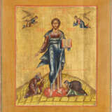 A VERY LARGE AND FINE ICON SHOWING CHRIST OF SMOLENSK Russi - Foto 1