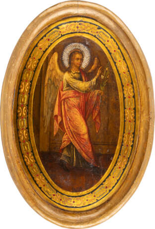 TWO LARGE ICONS SHOWING THE ANNUNCIATION Russian, 3rd quart - фото 2