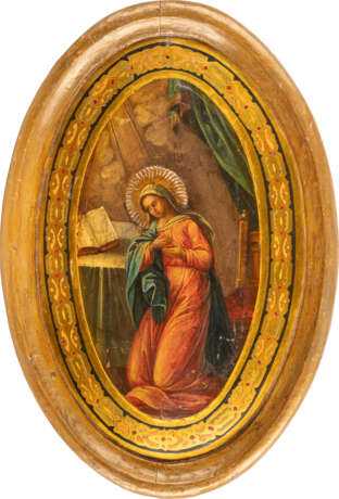 TWO LARGE ICONS SHOWING THE ANNUNCIATION Russian, 3rd quart - Foto 3