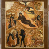 A LARGE ICON SHOWING THE NATIVITY OF CHRIST Russian, 18th c - Foto 1