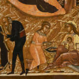 A LARGE ICON SHOWING THE NATIVITY OF CHRIST Russian, 18th c - photo 5