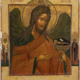 AN ICON SHOWING ST. JOHN THE FORERUNNER FROM A DEISIS WITH - photo 2